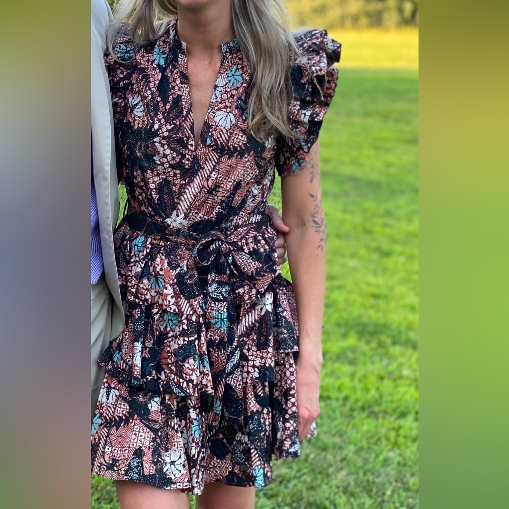 Ulla Johnson Ruffle Hem Mini Dresss.